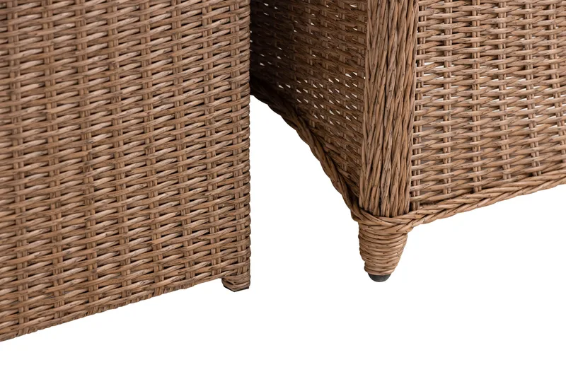 Ruokailuryhmä Marcus 200 cm 4 Light tuolia Pehmusteet - Puutarhakalusteet - Ulkoryhmä - Ruokailuryhmät ulos