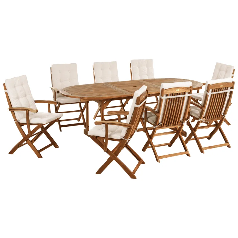 Ruokailuryhmä Maui Premium, Vaalea beige