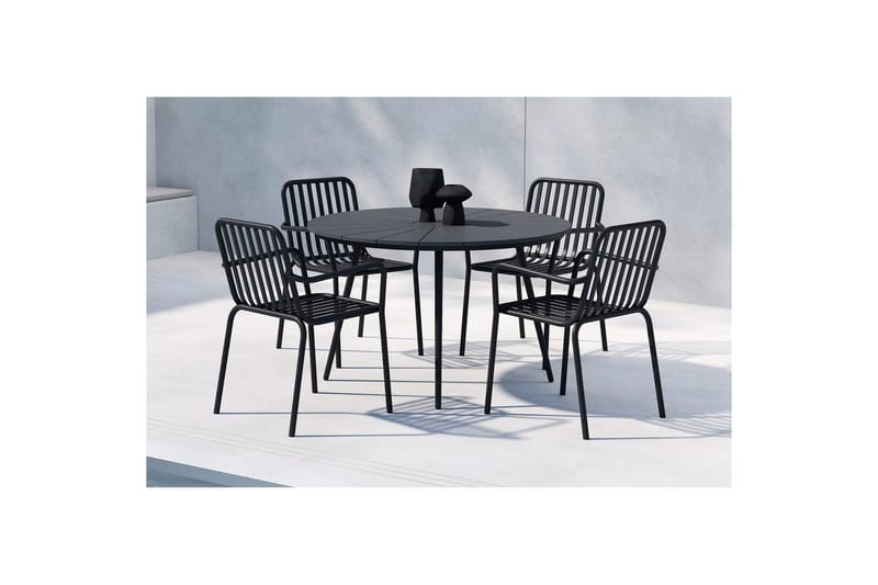 Ruokailuryhmä San Vito, Peking - Puutarhakalusteet - Ulkoryhmä - Ruokailuryhmät ulos