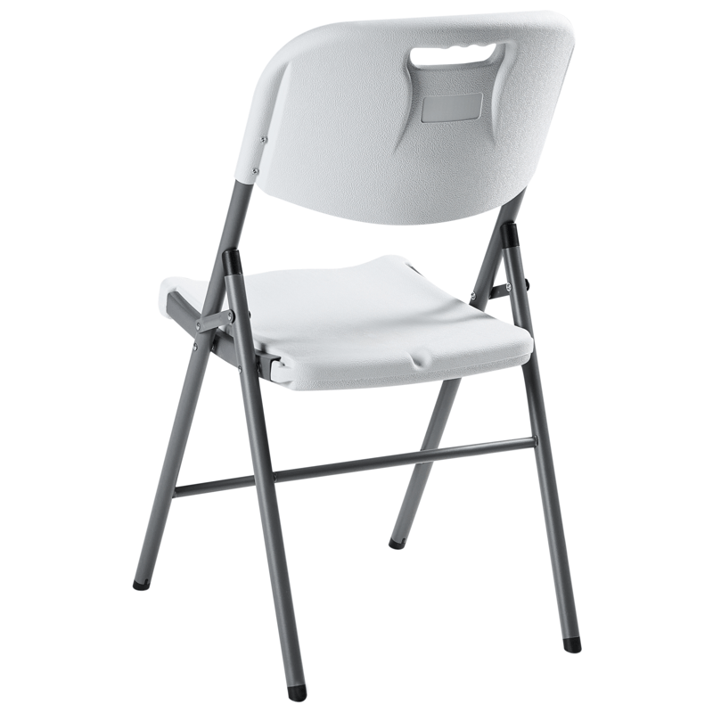 Ruokailuryhmä ulos 4-istuttava Cugnoli taitettava - Valkoinen/hopea - Puutarhakalusteet - Ulkoryhmä - Ruokailuryhmät ulos