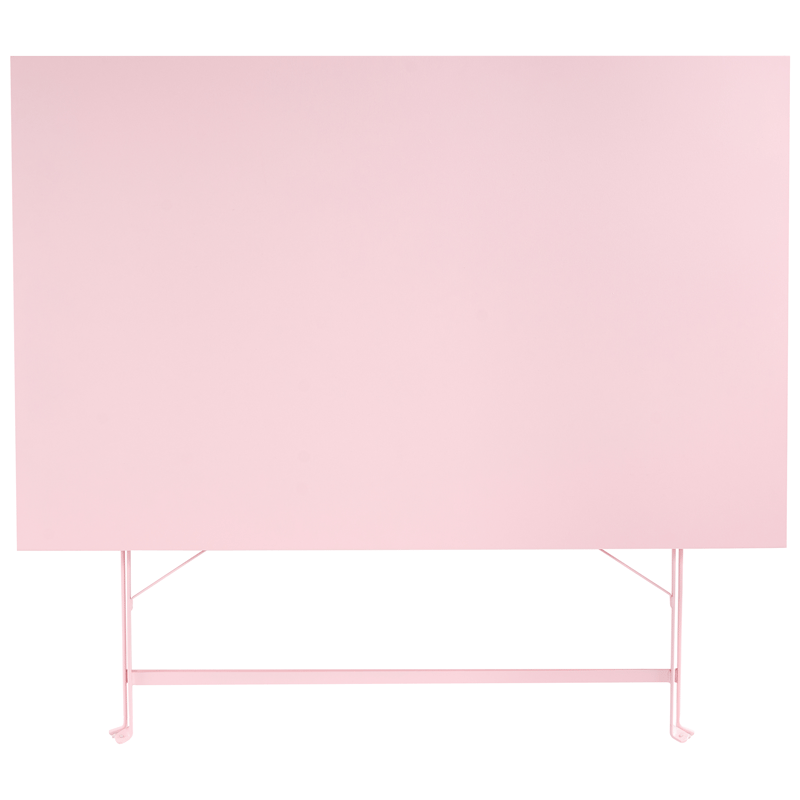 Ruokailuryhmä ulos 4-istuttava Fiori taitettava - pastellinroosa - Puutarhakalusteet - Ulkoryhmä - Ruokailuryhmät ulos