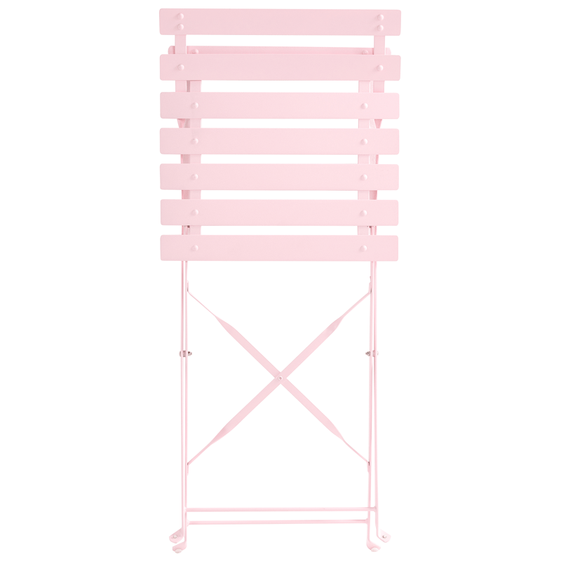 Ruokailuryhmä ulos 4-istuttava Fiori taitettava - pastellinroosa - Puutarhakalusteet - Ulkoryhmä - Ruokailuryhmät ulos