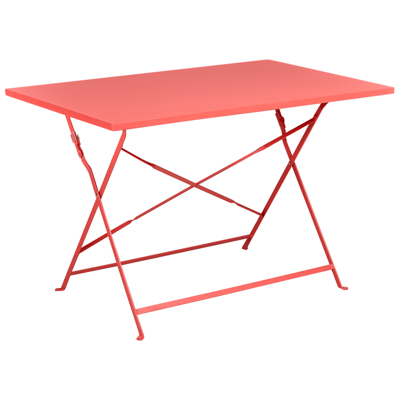 Ruokailuryhmä ulos 4-istuttava Fiori - punainen - Puutarhakalusteet - Ulkoryhmä - Ruokailuryhmät ulos