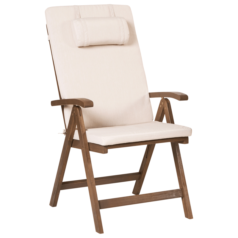 Ruokailuryhmä ulos 6-istuttava Amantea Premium akaasiapuu - Ruskea/Beige - Puutarhakalusteet - Ulkoryhmä - Ruokailuryhmät ulos