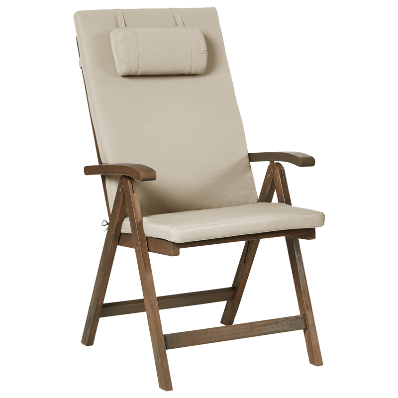 Ruokailuryhmä ulos 6-istuttava Amantea Premium akaasiapuu - Ruskea/Taupe - Puutarhakalusteet - Ulkoryhmä - Ruokailuryhmät ulos