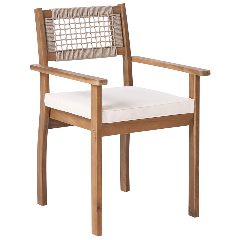 Ruokailuryhmä ulos 6-istuttava Jaco/Sumirago akaasiapuu - ruskea - Puutarhakalusteet - Ulkoryhmä - Ruokailuryhmät ulos