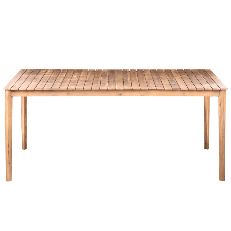 Ruokailuryhmä ulos 6-istuttava Jaco/Sumirago akaasiapuu - ruskea - Puutarhakalusteet - Ulkoryhmä - Ruokailuryhmät ulos