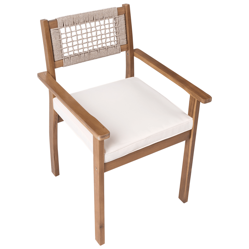 Ruokailuryhmä ulos 6-istuttava Jaco/Sumirago akaasiapuu - ruskea - Puutarhakalusteet - Ulkoryhmä - Ruokailuryhmät ulos