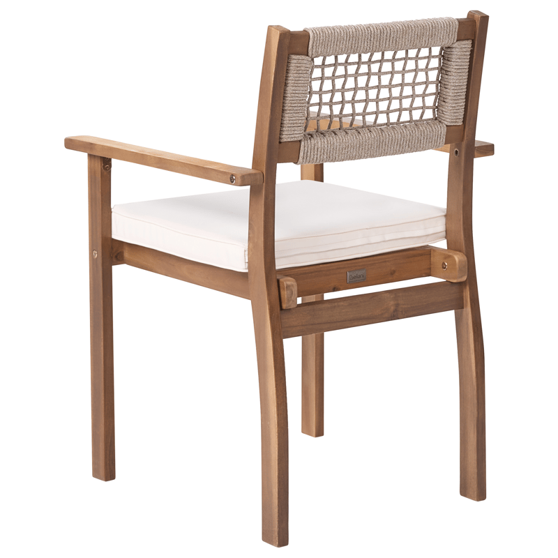 Ruokailuryhmä ulos 6-istuttava Jaco/Sumirago akaasiapuu - ruskea - Puutarhakalusteet - Ulkoryhmä - Ruokailuryhmät ulos