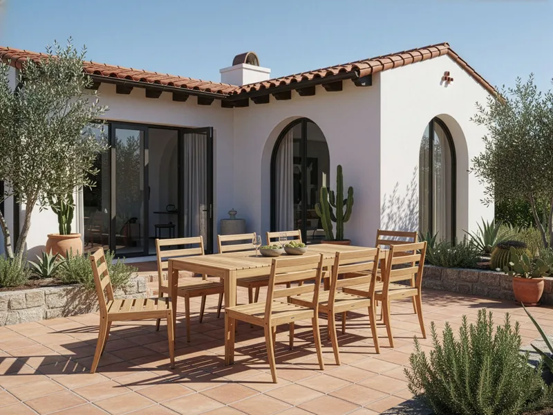 Ruokailuryhmä ulos 8-istuttava Chioggia akaasiapuu - ruskea - Puutarhakalusteet - Ulkoryhmä - Ruokailuryhmät ulos