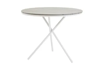 Ruokailuryhmä Parma Pyöreä 90 cm 2 Alina tuolia - Musta - Puutarhakalusteet - Ulkoryhmä - Ruokailuryhmät ulos