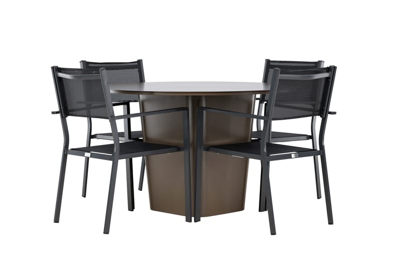 Santa Fe Ruokailuryhmä + 4 Copacabana tuolia - Puutarhakalusteet - Ulkoryhmä - Ruokailuryhmät ulos