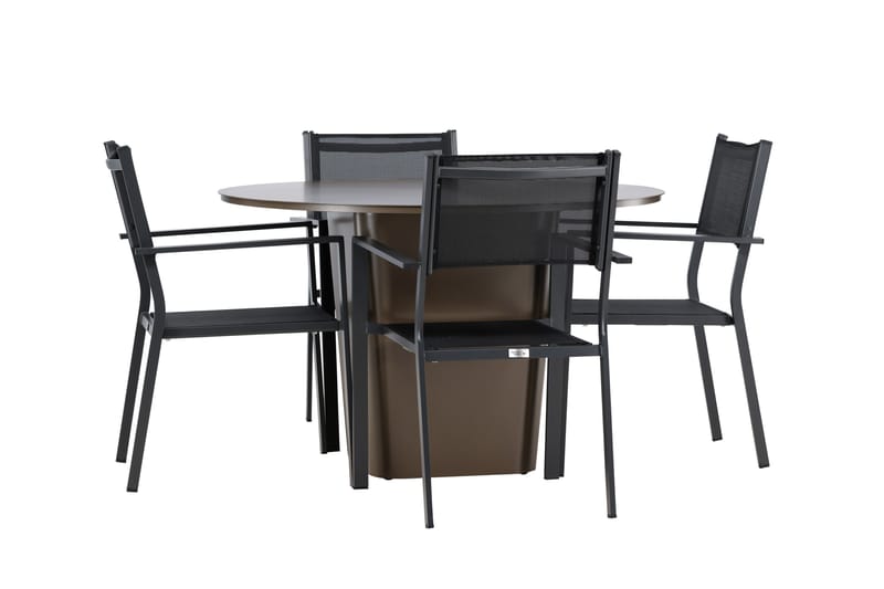 Santa Fe Ruokailuryhmä + 4 Copacabana tuolia - Puutarhakalusteet - Ulkoryhmä - Ruokailuryhmät ulos