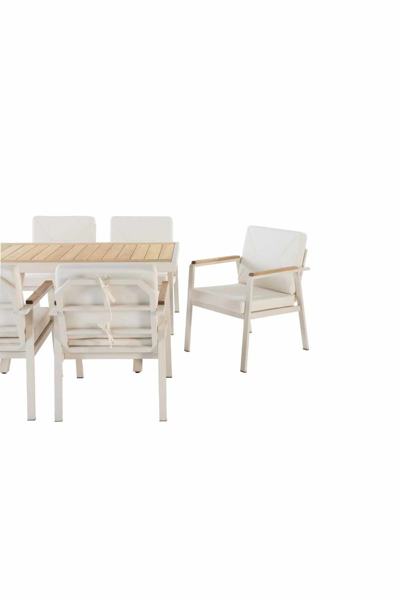 Garden Table & Chairs Set Atelier Del Sofa - Puutarhakalusteet - Ulkoryhmä - Ruokailuryhmät ulos