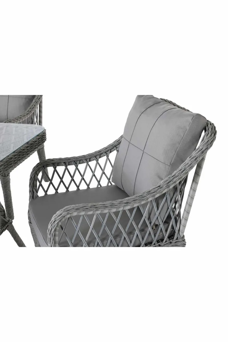 Garden Table & Chairs Set Atelier Del Sofa - Puutarhakalusteet - Ulkoryhmä - Ruokailuryhmät ulos