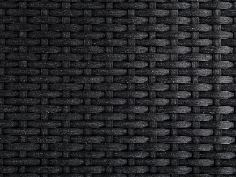 Grosseto Puutarhakalusteryhmä Pöytä + 6 tuolia - Musta - Puutarhakalusteet - Ulkoryhmä - Ruokailuryhmät ulos