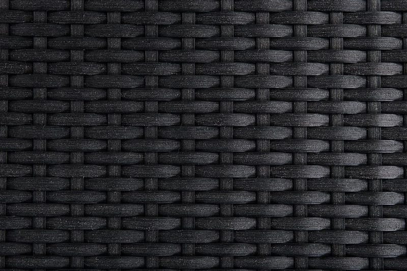 Grosseto Puutarhakalusteryhmä Pöytä + 6 tuolia - Musta - Puutarhakalusteet - Ulkoryhmä - Ruokailuryhmät ulos