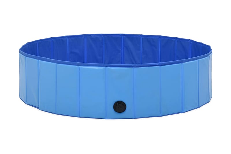 Kokoontaitettava koiran uima-allas sininen 120x30 cm PVC - Puutarhakalusteet - Ulkoryhmä - Ruokailuryhmät ulos