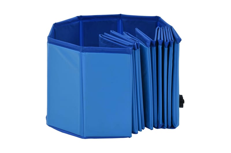 Kokoontaitettava koiran uima-allas sininen 120x30 cm PVC - Puutarhakalusteet - Ulkoryhmä - Ruokailuryhmät ulos