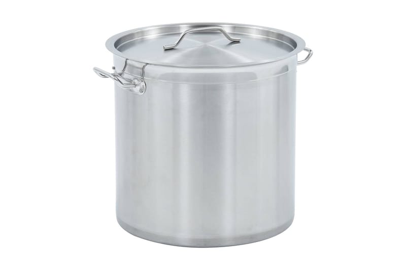 Liemikattila 33 l 35x35 cm ruostumaton teräs - Hopea - Puutarhakalusteet - Ulkoryhmä - Ruokailuryhmät ulos