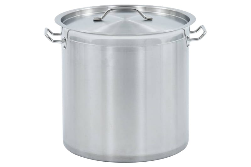 Liemikattila 33 l 35x35 cm ruostumaton teräs - Hopea - Puutarhakalusteet - Ulkoryhmä - Ruokailuryhmät ulos