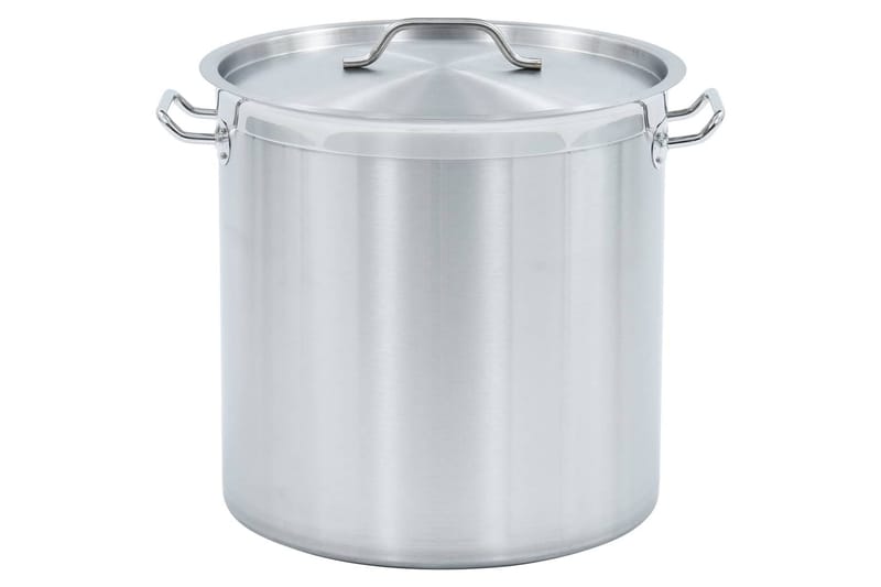 Liemikattila 50 l 40x40 cm ruostumaton teräs - Hopea - Puutarhakalusteet - Ulkoryhmä - Ruokailuryhmät ulos
