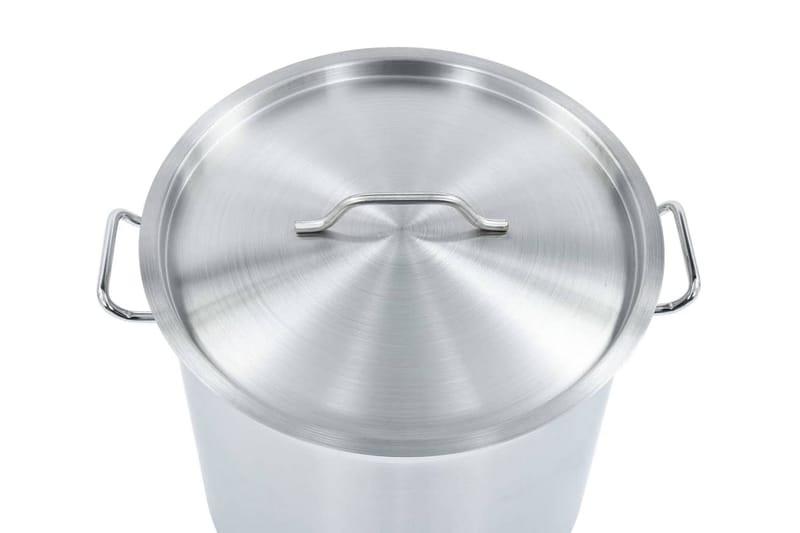 Liemikattila 50 l 40x40 cm ruostumaton teräs - Hopea - Puutarhakalusteet - Ulkoryhmä - Ruokailuryhmät ulos
