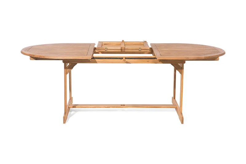 Pöytä + 8 tuolia Pehmusteet Varjo MAUI - Puutarhakalusteet - Ulkoryhmä - Ruokailuryhmät ulos