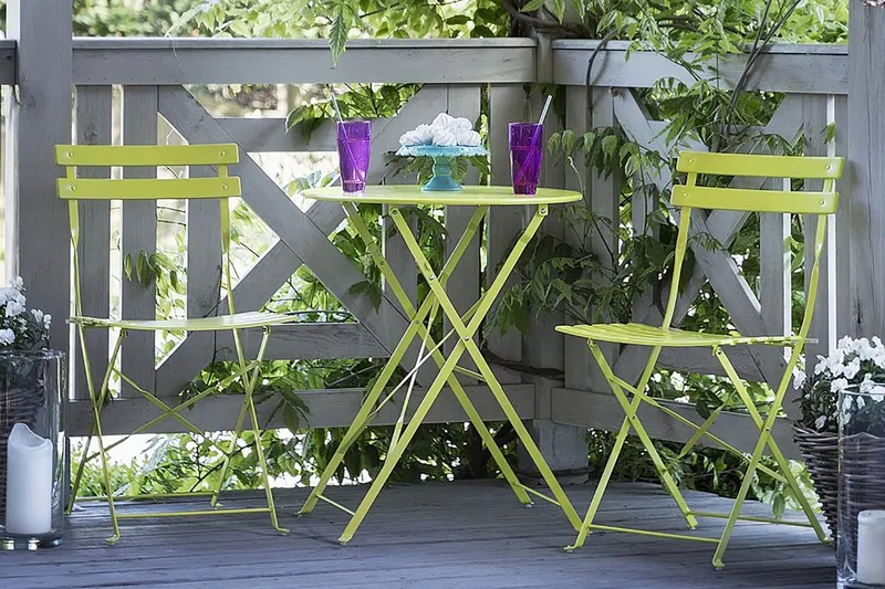 Parvekeryhmä Fiori 52 cm - Puutarhakalusteet - Ulkoryhmä - Ruokailuryhmät ulos