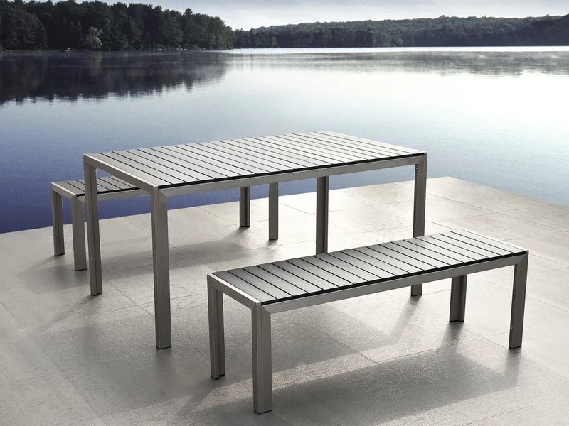 Puutarhakaluste Pöytä + Penkki Nardo - Puutarhakalusteet - Ulkoryhmä - Ruokailuryhmät ulos