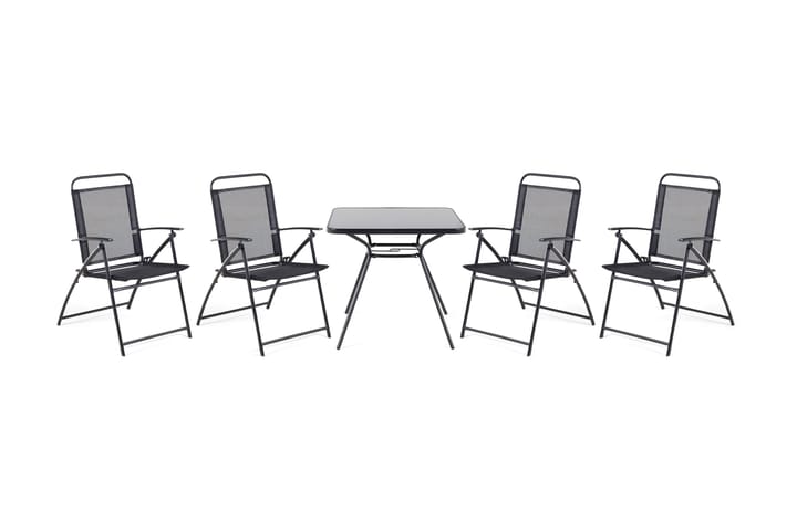 Puutarhakaluste Pöytä + 4 tuolia Livo - Ruokailuryhmät ulos