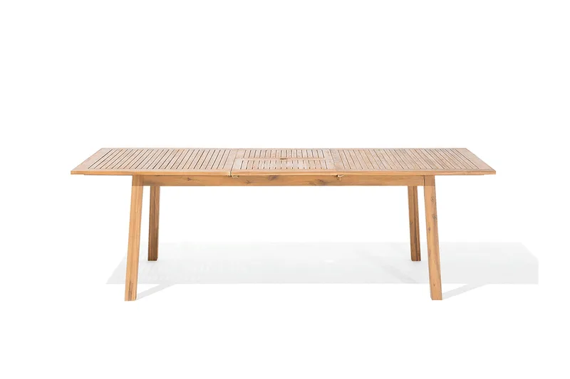 Puutarhakaluste pöytä + 8 tuolia + Leposohva 2 kpl Cesana - Puu/Luonnonväri - Puutarhakalusteet - Ulkoryhmä - Ruokailuryhmät ulos