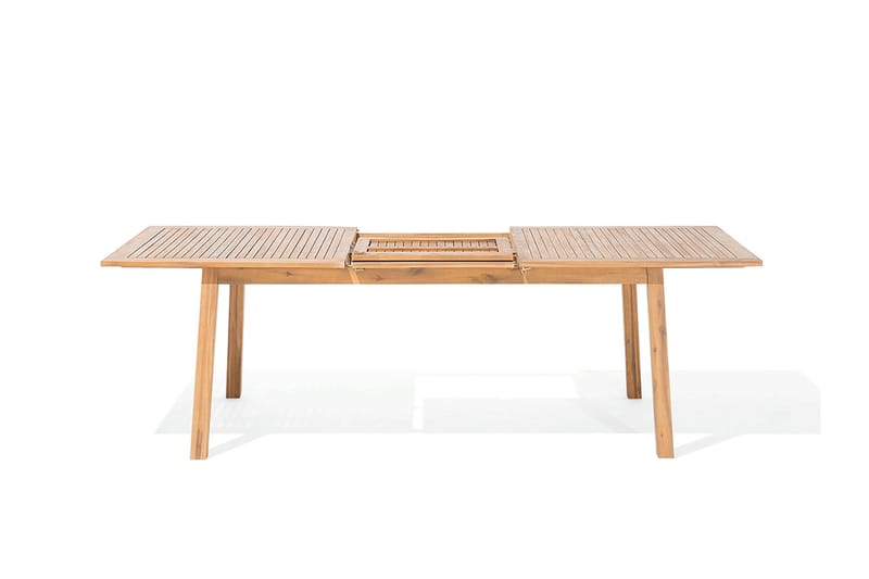 Puutarhakaluste pöytä + 8 tuolia + Leposohva 2 kpl Cesana - Puu/Luonnonväri - Puutarhakalusteet - Ulkoryhmä - Ruokailuryhmät ulos