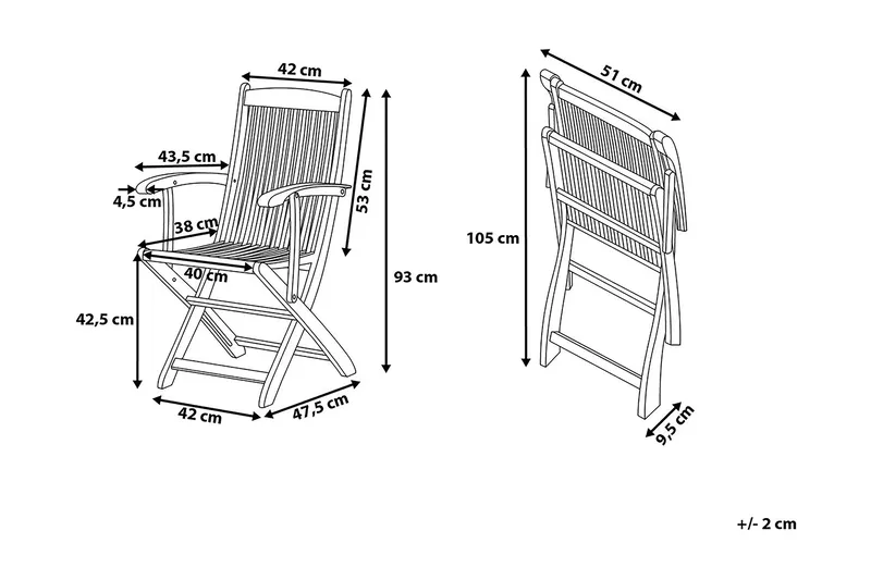 Puutarhakaluste Pöytä + 8 tuolia Maui - Puu/Luonnonväri - Puutarhakalusteet - Ulkoryhmä - Ruokailuryhmät ulos