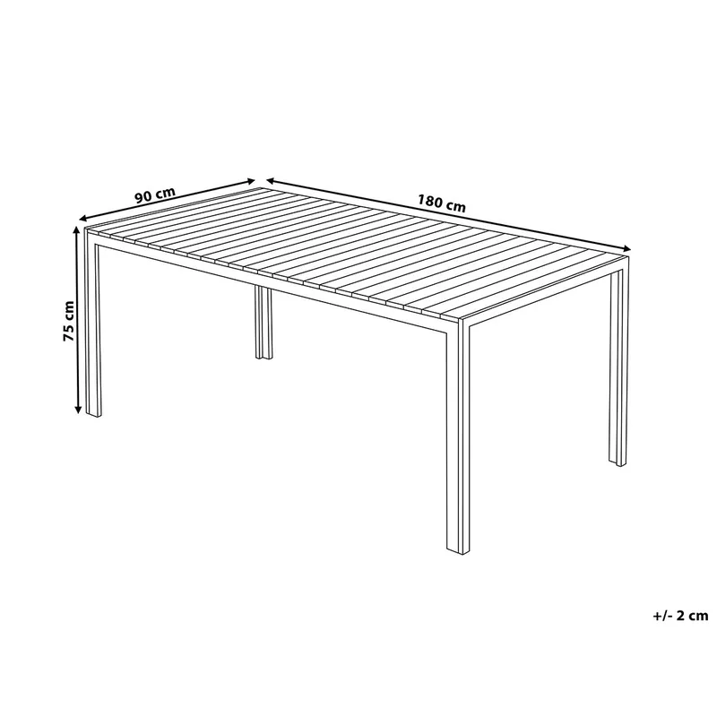 Puutarhakaluste Pöytä + Penkki Nardo - Puutarhakalusteet - Ulkoryhmä - Ruokailuryhmät ulos