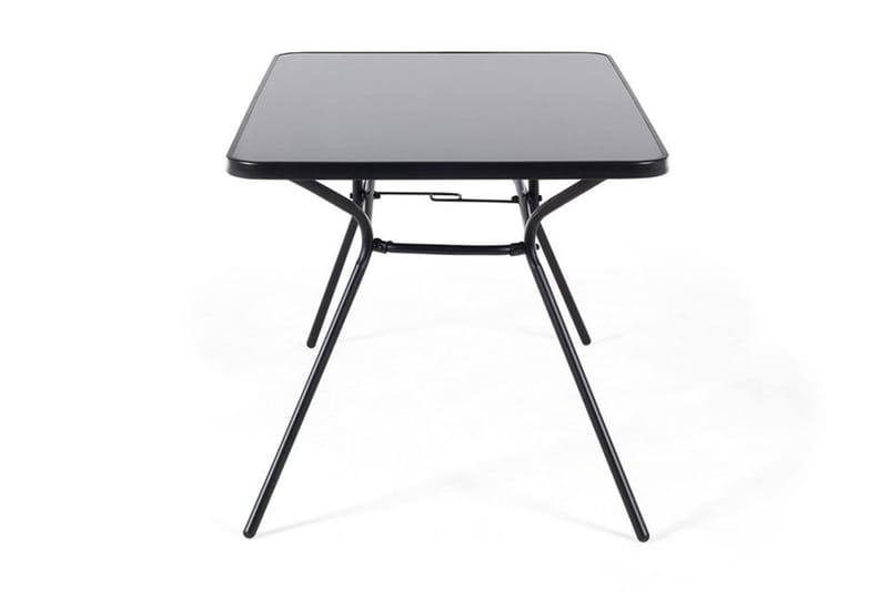 Puutarhakaluste Pöytä + 6 tuolia Livo - Musta - Puutarhakalusteet - Ulkoryhmä - Ruokailuryhmät ulos