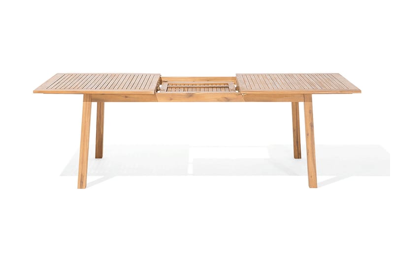 Puutarhakalustepaketti Pöytä + 8 tuolia Cesana - Puu/Luonnonväri - Puutarhakalusteet - Ulkoryhmä - Ruokailuryhmät ulos