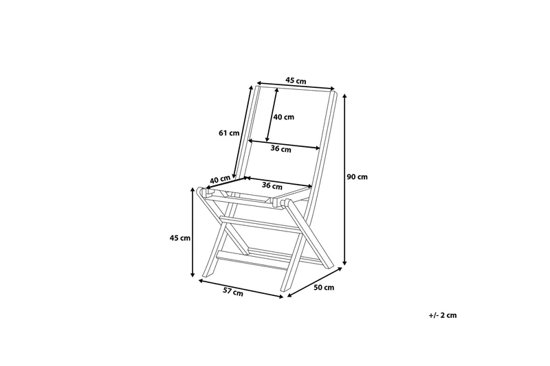 Puutarhakalustepaketti Pöytä + 8 tuolia Cesana - Puu/Luonnonväri - Puutarhakalusteet - Ulkoryhmä - Ruokailuryhmät ulos