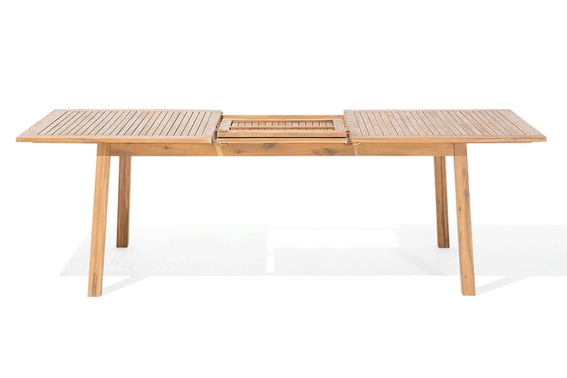 Puutarhakalustepaketti Pöytä + 8 tuolia Cesana - Puu/Luonnonväri - Puutarhakalusteet - Ulkoryhmä - Ruokailuryhmät ulos