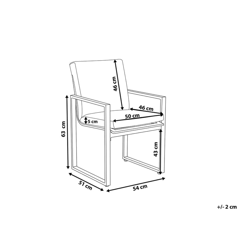 Puutarhakalustepaketti Pancole Pöytä+8 tuolia - Harmaa - Puutarhakalusteet - Ulkoryhmä - Ruokailuryhmät ulos