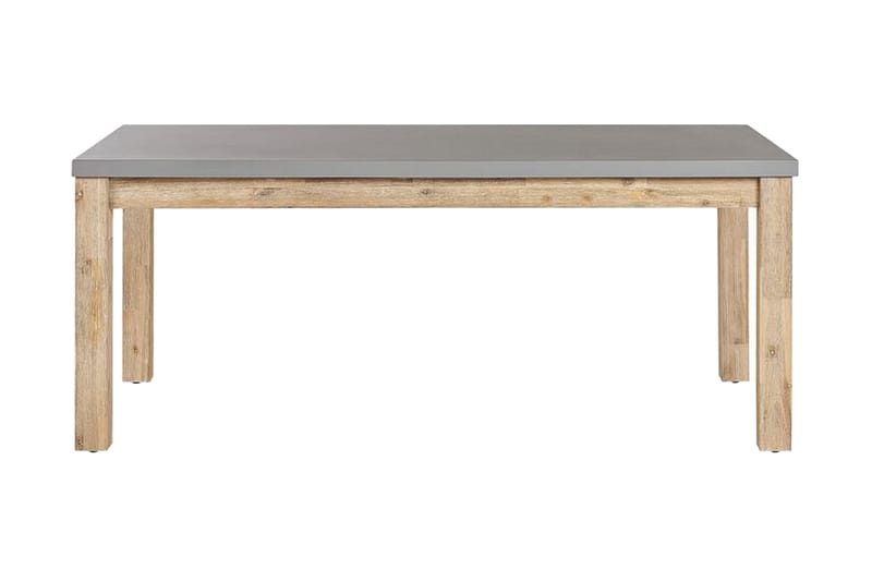 Puutarhakalustesarja Pöytä ja 6 tuolia Harmaa OSTUNI - Harmaa - Puutarhakalusteet - Ulkoryhmä - Ruokailuryhmät ulos