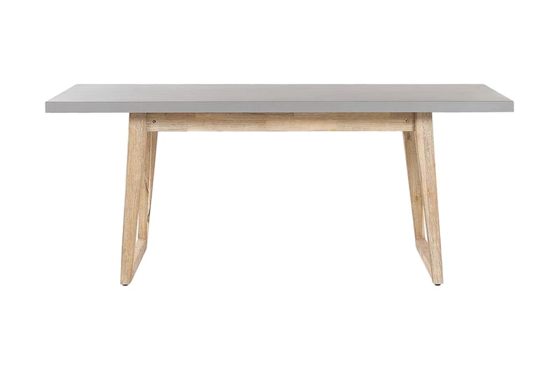 Puutarhakalustesetti Oria Pöytä + 2 penkkiä - Harmaa - Puutarhakalusteet - Ulkoryhmä - Ruokailuryhmät ulos