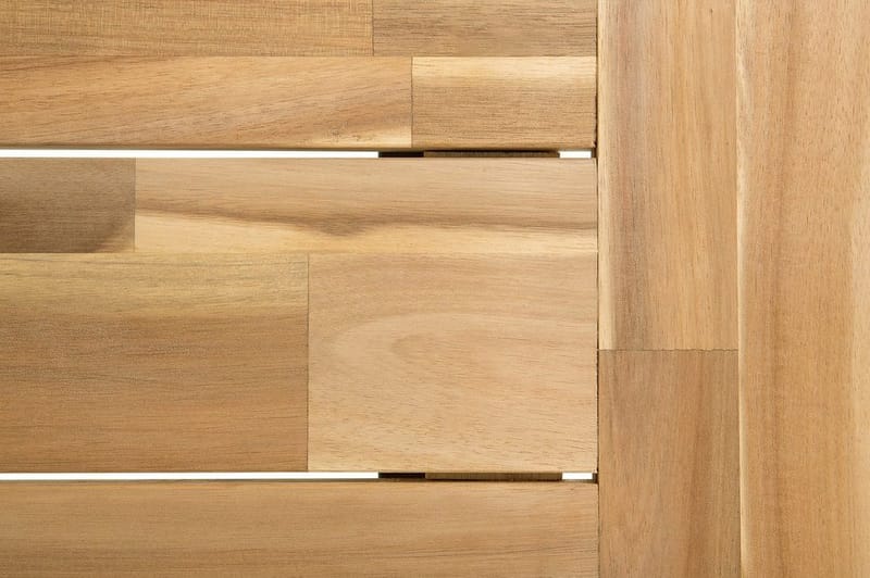 Puutarhakalustesetti Pöytä + 2 Penkkiä Scania 80 cm - Musta - Puutarhakalusteet - Ulkoryhmä - Ruokailuryhmät ulos