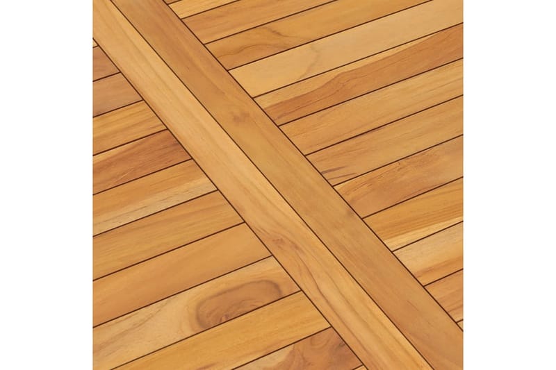 Puutarhan ruokapöytä 120x70x77 cm täysi tiikki - Ruskea - Puutarhakalusteet - Ulkoryhmä - Ruokailuryhmät ulos