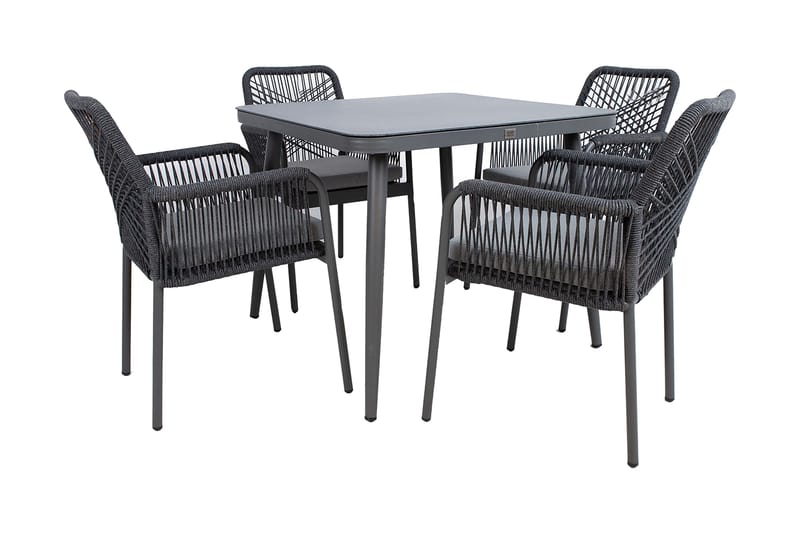 Puutarharyhmä Hela 4 tuolilla, undefined