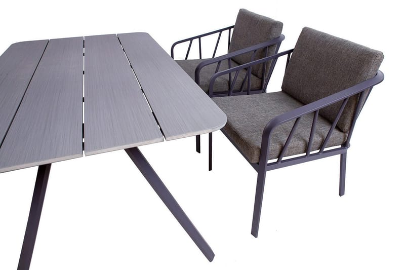 Puutarhasarja Kahla Harmaa - Puutarhakalusteet - Ulkoryhmä - Ruokailuryhmät ulos