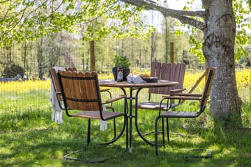 Ruokailuryhmä Holmsund Ruskea - Venture Home - Puutarhakalusteet - Ulkoryhmä - Ruokailuryhmät ulos