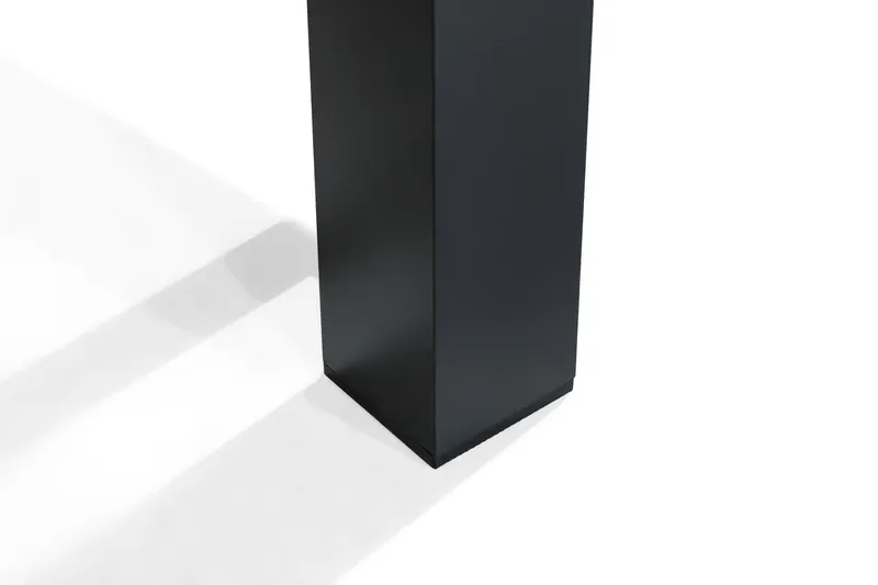 Ruokailuryhmä Las Vegas 220-280 + 6 Säätötuoli Lyx - Musta Tiikki - Puutarhakalusteet - Ulkoryhmä - Ruokailuryhmät ulos