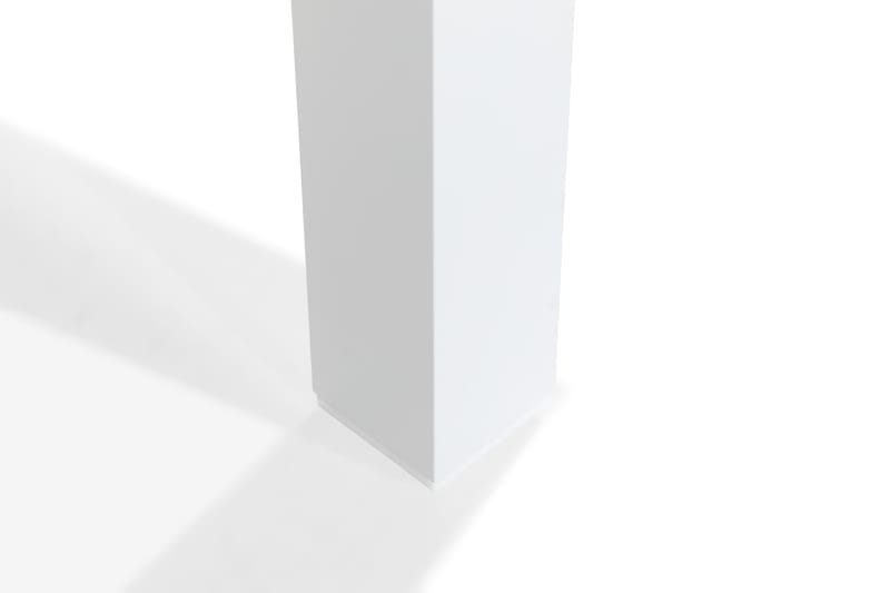 Ruokailuryhmä Las Vegas 220-280x100 + 8 tuolia - Valkoinen/Tiikki - Puutarhakalusteet - Ulkoryhmä - Ruokailuryhmät ulos