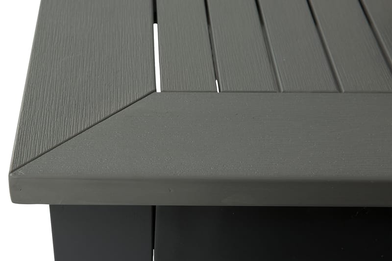 Ruokailuryhmä Monaco 152-210 + 4 Jenny Säädettävä Nojatuoli - Musta - Puutarhakalusteet - Ulkoryhmä - Ruokailuryhmät ulos